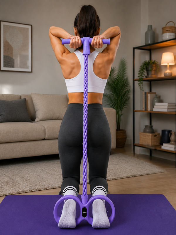 Triceps - Kneeling Back Pull