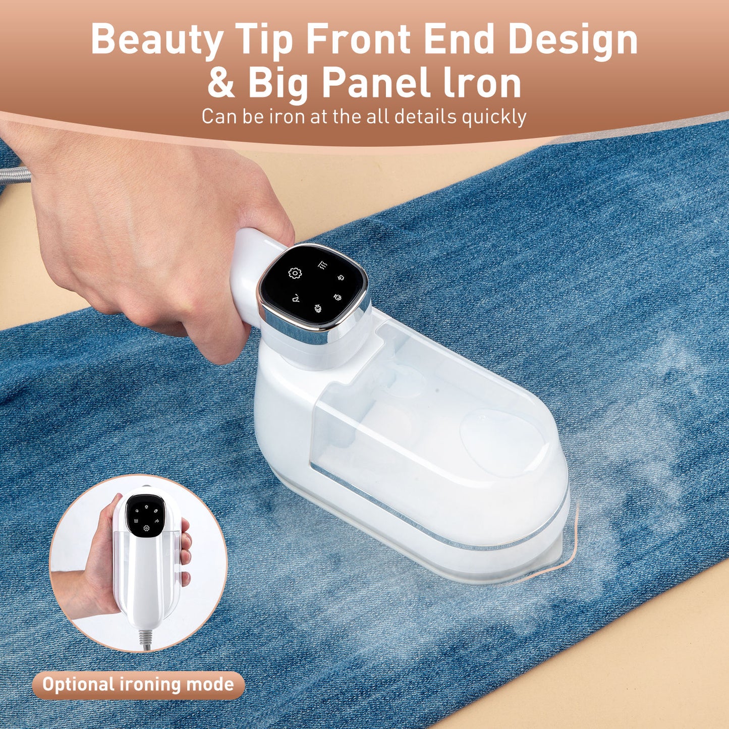 Portable Travel Steamer Iron Mini